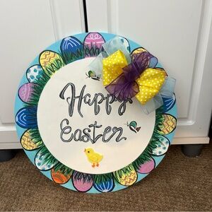Hand Crafted Easter Wreath, DOOR DECOR